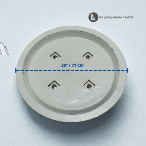 Feed Plate (plato De alimentación) 4 1/4 Std | 5598-4581