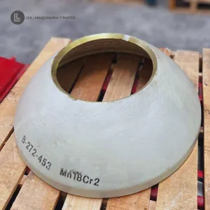 MANTLE LOWER, REPUESTO PARA TRITURADORA DE CONO, REPUESTO TRITURACIÓN, RECUBIMIENTO DE MANGANESO, MA