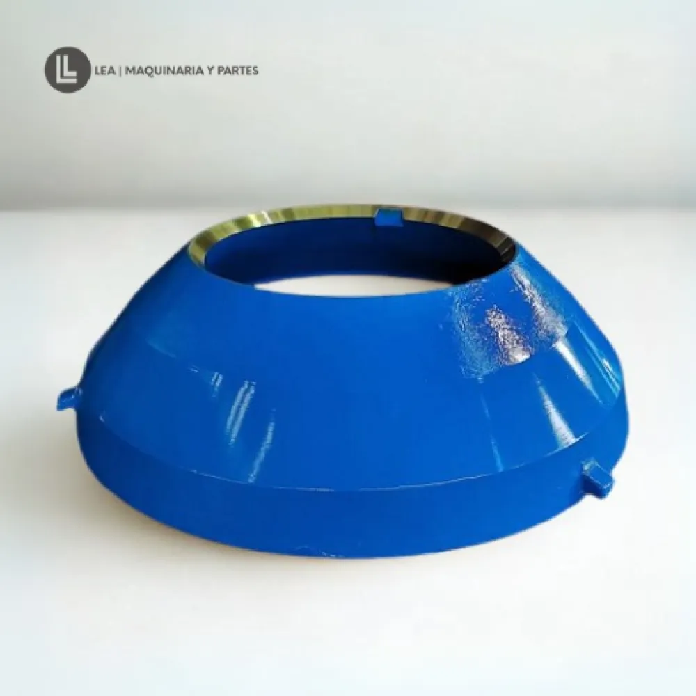 MANTLE, REPUESTOS PARA TRITURADORA, REFACCIONES TRITURADORA DE CONO, CONE CRUSHER, MANGANESO PARA TR