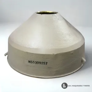 MANTLE, REPUESTOS PARA TRITURADORA, REFACCIONES TRITURADORA DE CONO, CONE CRUSHER, MANGANESO PARA TR