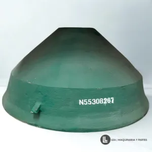 MANTLE, REPUESTOS PARA TRITURADORA, REFACCIONES TRITURADORA DE CONO, CONE CRUSHER, MANGANESO PARA TR