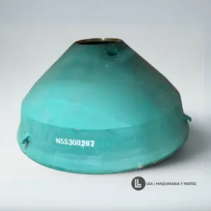 MANTLE, REPUESTOS PARA TRITURADORA, REFACCIONES TRITURADORA DE CONO, CONE CRUSHER, MANGANESO PARA TR