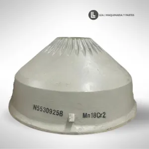 MANTLE, REPUESTOS PARA TRITURADORA, REFACCIONES TRITURADORA DE CONO, CONE CRUSHER, MANGANESO PARA TR