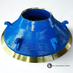 BOWL LINER, REPUESTOS PARA TRITURADORA, REFACCIONES TRITURADORA DE CONO, CONE CRUSHER, MANGANESO PAR
