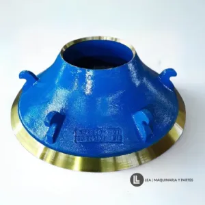 BOWL LINER, REPUESTOS PARA TRITURADORA, REFACCIONES TRITURADORA DE CONO, CONE CRUSHER, MANGANESO PAR