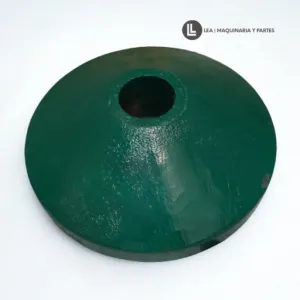DISTRIBUTOR PLATE, REPUESTOS PARA TRITURADORA, REFACCIONES TRITURADORA DE CONO, CONE CRUSHER, MANGAN