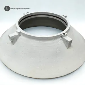 MANTLE LOWER, REPUESTO PARA TRITURADORA DE CONO, REPUESTO TRITURACIÓN, RECUBIMIENTO DE MANGANESO, MA